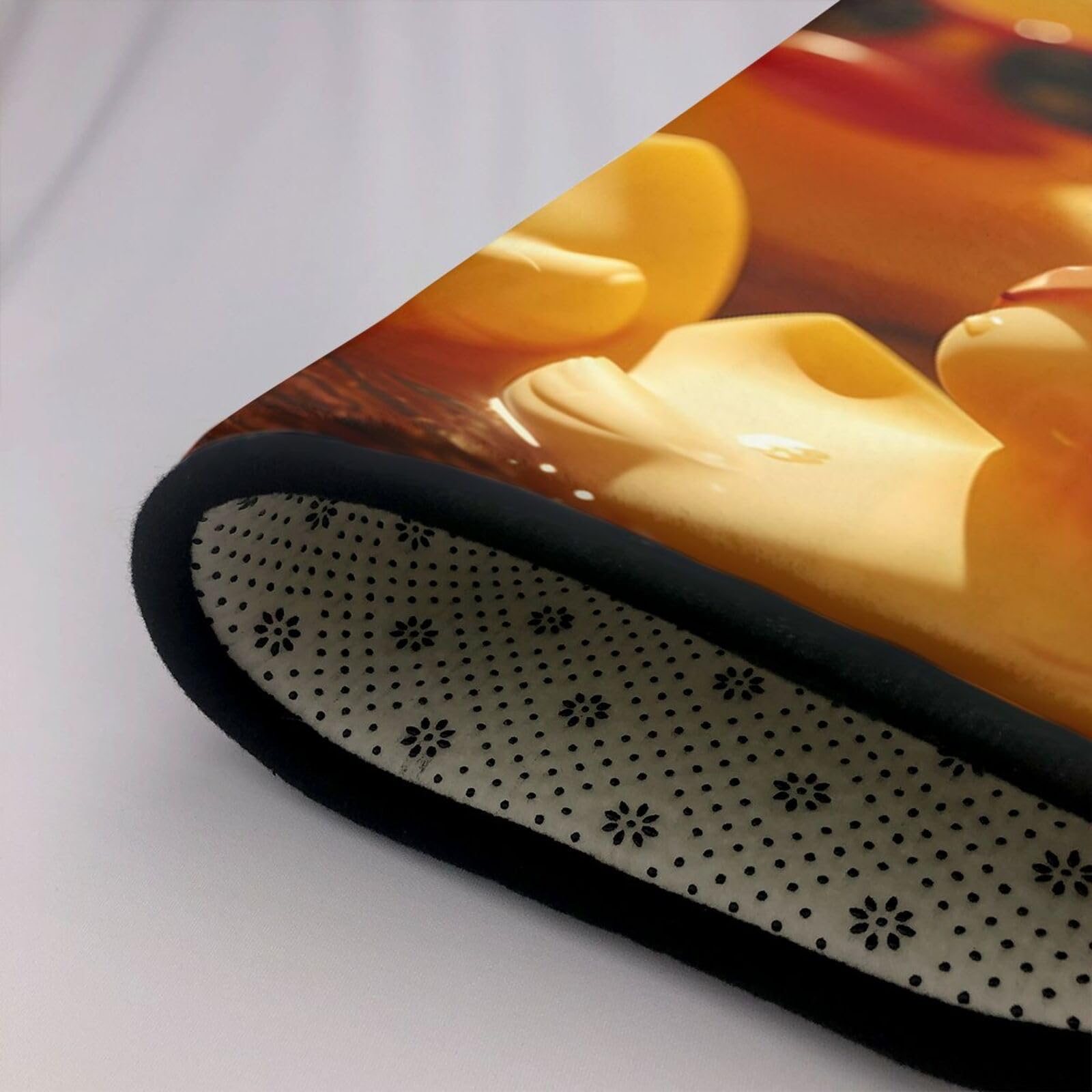 Tapis de soleil bleu canard jaune pour salon, chambre à coucher, tapis de sol d'intérieur, décoration esthétique, 122 x 213 cm, tapis antidérapant
