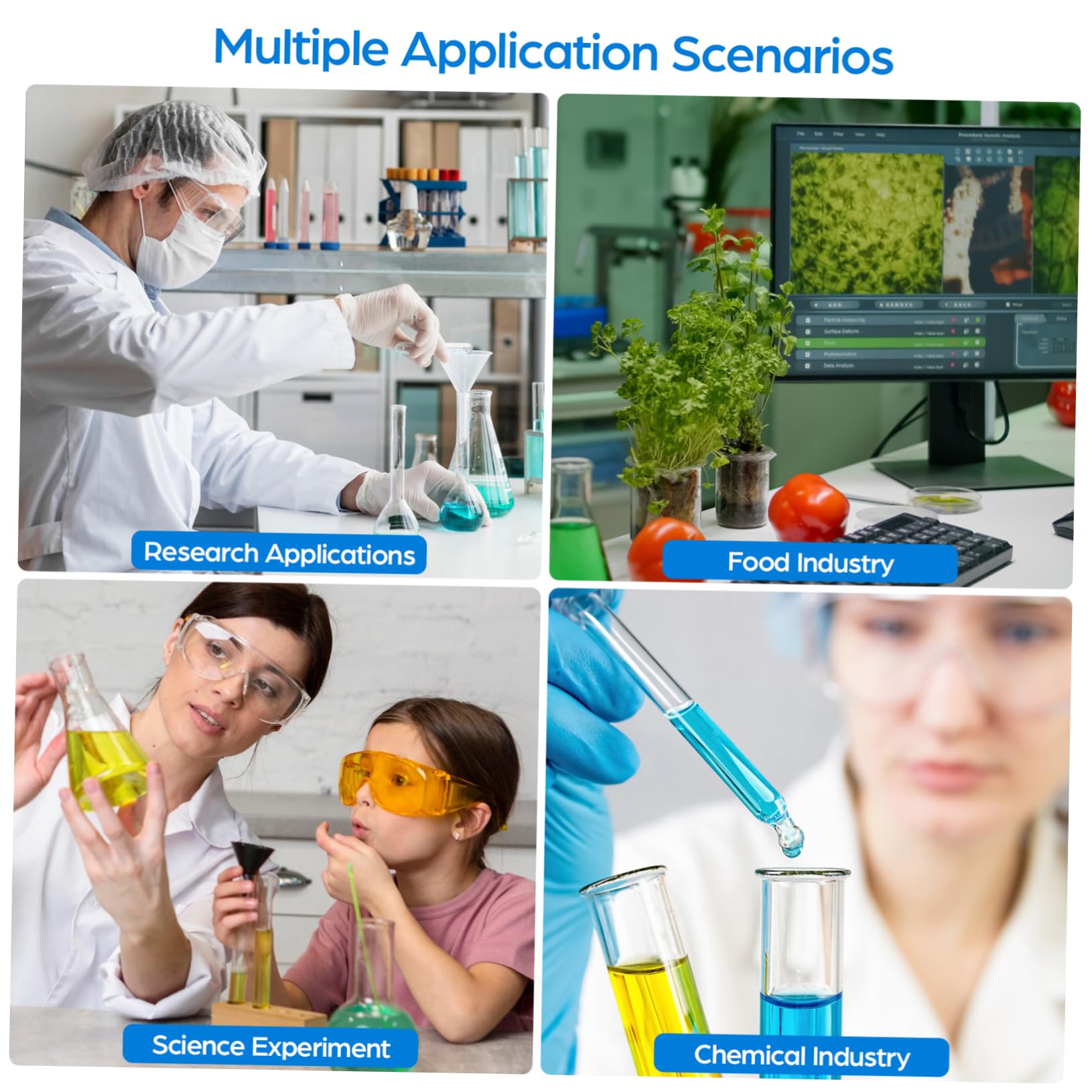 SOLUSTRE 10pezzi Piastra Di Coltura Cellulare Trasparente Da Pozzetti Strumento Per Esperimenti Di Laboratorio Realizzata Vergine Resistente e Stabile Per Applicazioni Di Coltura Cellulare