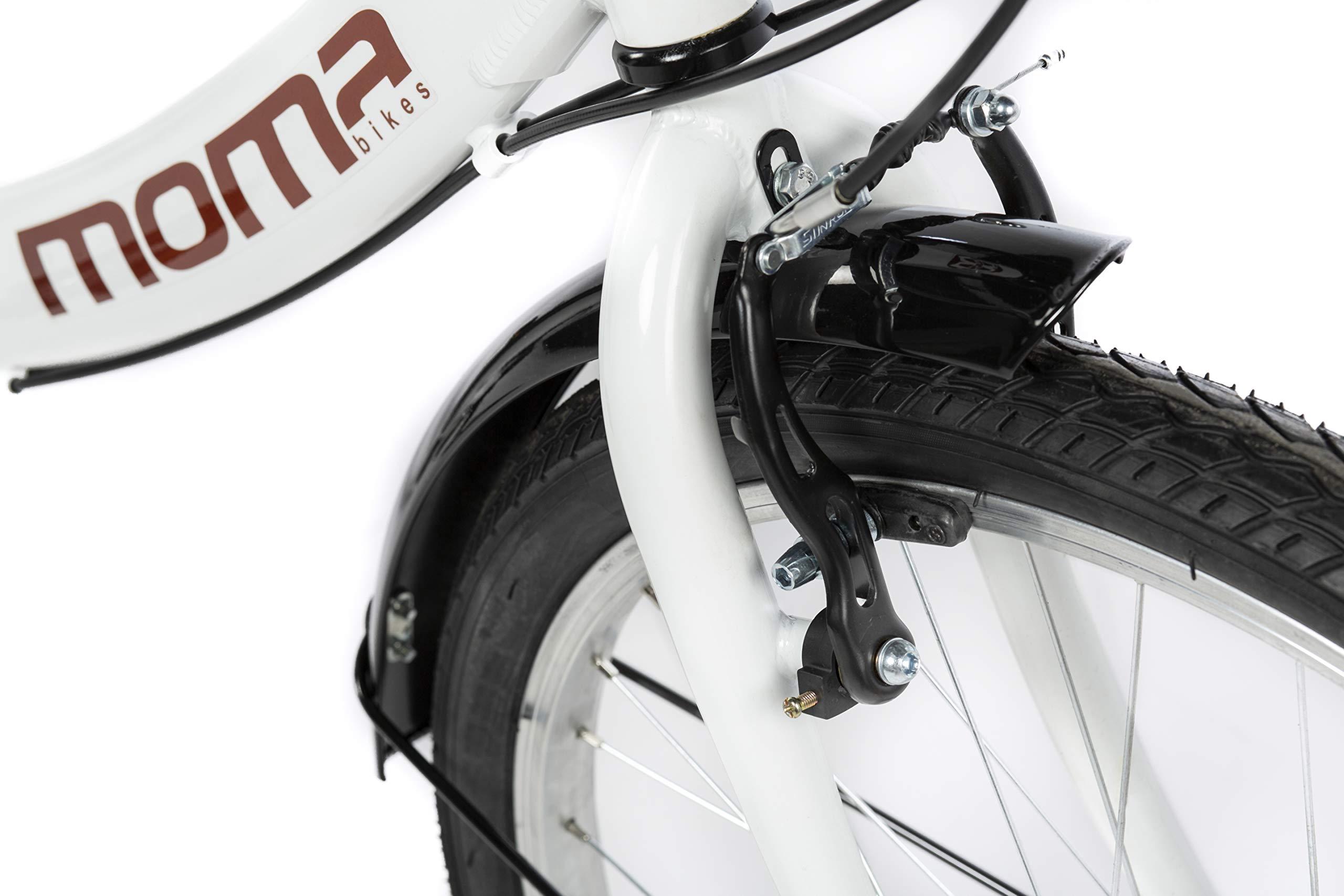 moma bikes Bicicletta Pieghevole, TOP CLASS 24", Alluminio, SHIMANO 6V, Sella Comfort
