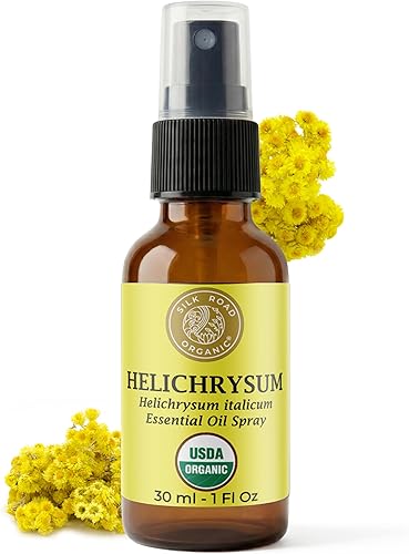 Miniatura 8 de Silk Road Organic Lavandula Angustifolia - Aerosol de aceite esencial de lavanda, 100% puro certificado por USDA para calmar, relajación y piel, 1