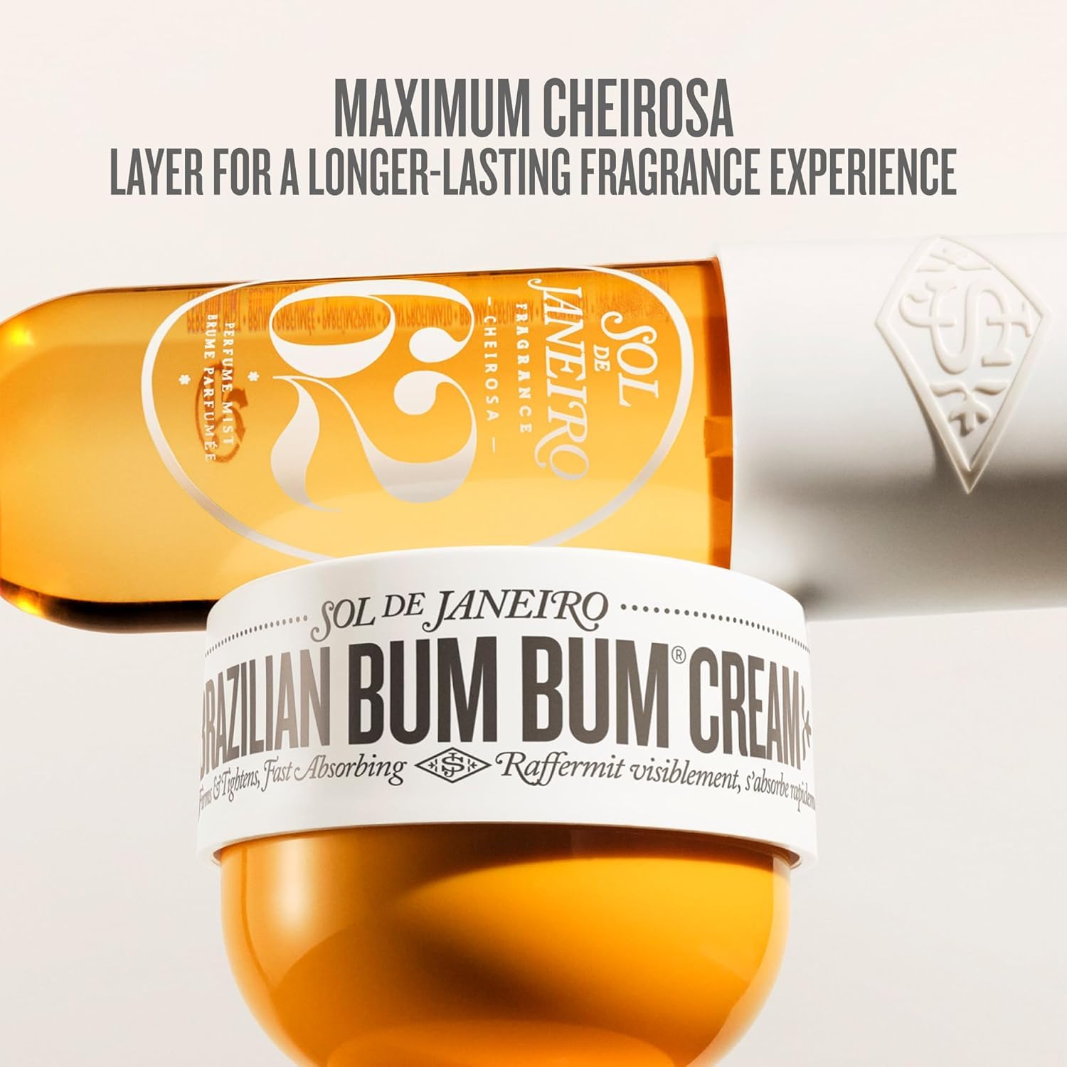 Sol de Janeiro Brazilian Bum Bum Cream & Cheirosa 62 Perfume Mist Duo, 8.1 fl oz Each