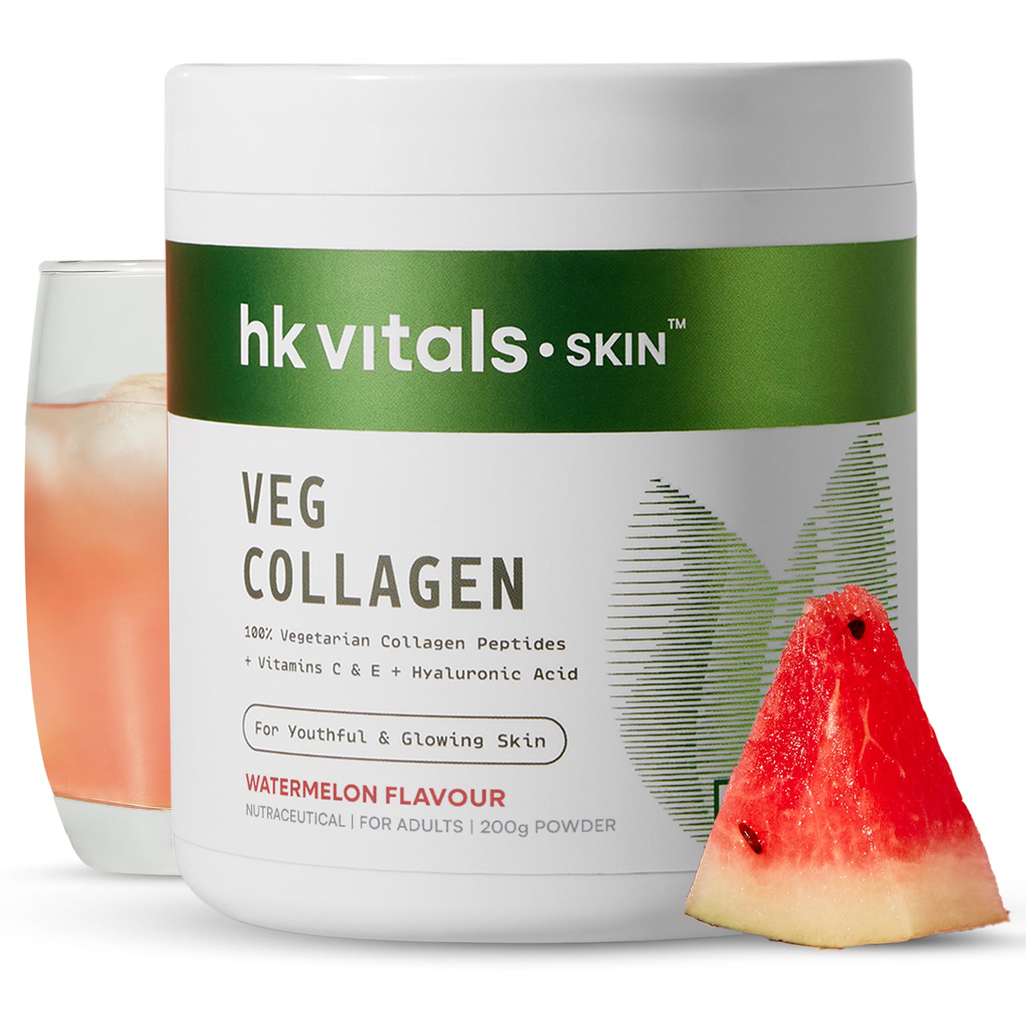 HealthKart hk vitals Veg Collagen Supplement (Watermelon, 200g) | With Biotin, Vitamin C, E, Sodium Hyaluronate | For Healthy Skin, Hair & Nails-image-21