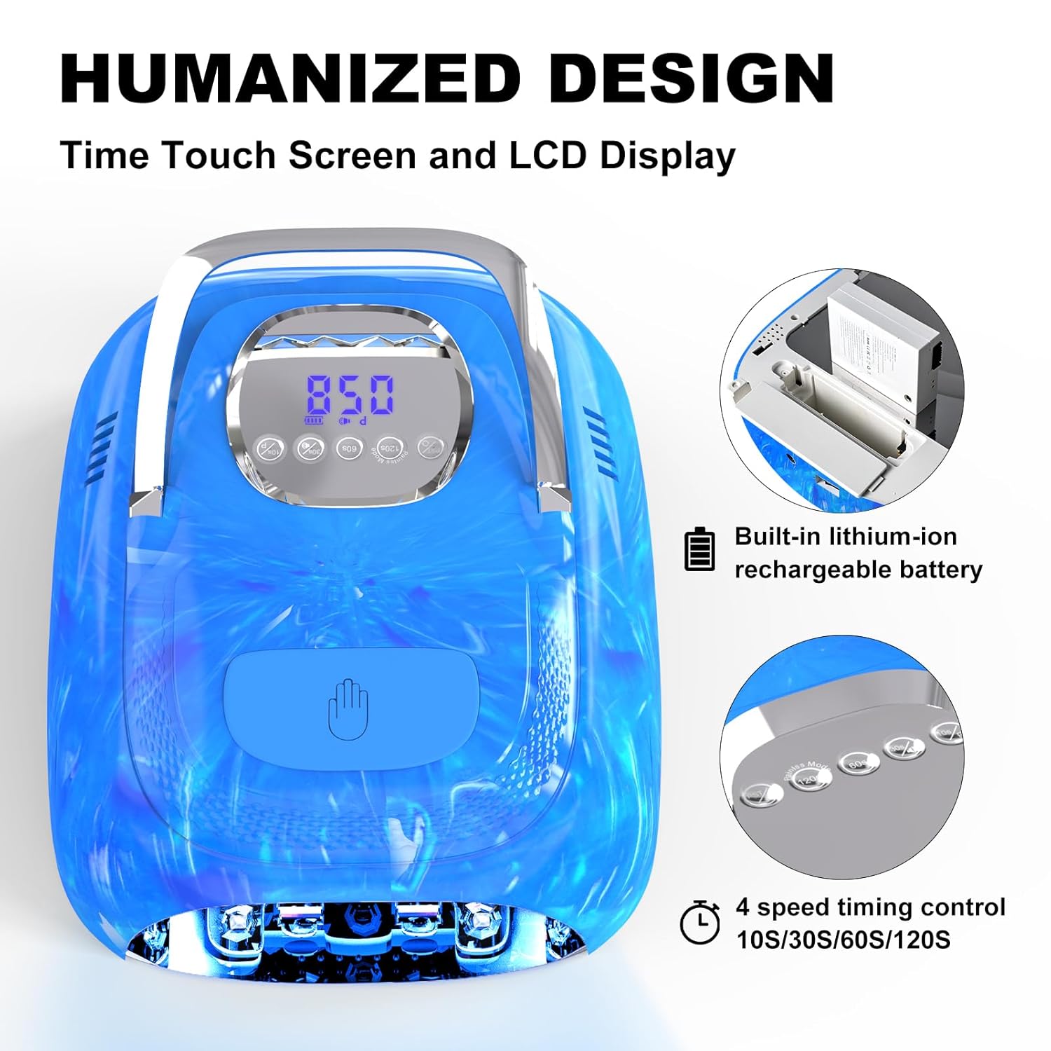 LimeGirl Lâmpada de unhas sem fio, secador de unhas LED UV potente de 72 W com contas e bateria substituíveis, luz UV para esmalte de gel, recarregável e portátil para salão e… em promoção! Veja a oferta e mais achadinhos de Cabines UV/LED 3 Hoje é o melhor dia para comprar LimeGirl Lâmpada de unhas sem fio, secador de unhas LED UV potente de 72 W com contas e bateria substituíveis, luz UV para esmalte de gel, recarregável e portátil para salão e… com aquele preço maroto! Promoção! Aproveite a oferta! 3