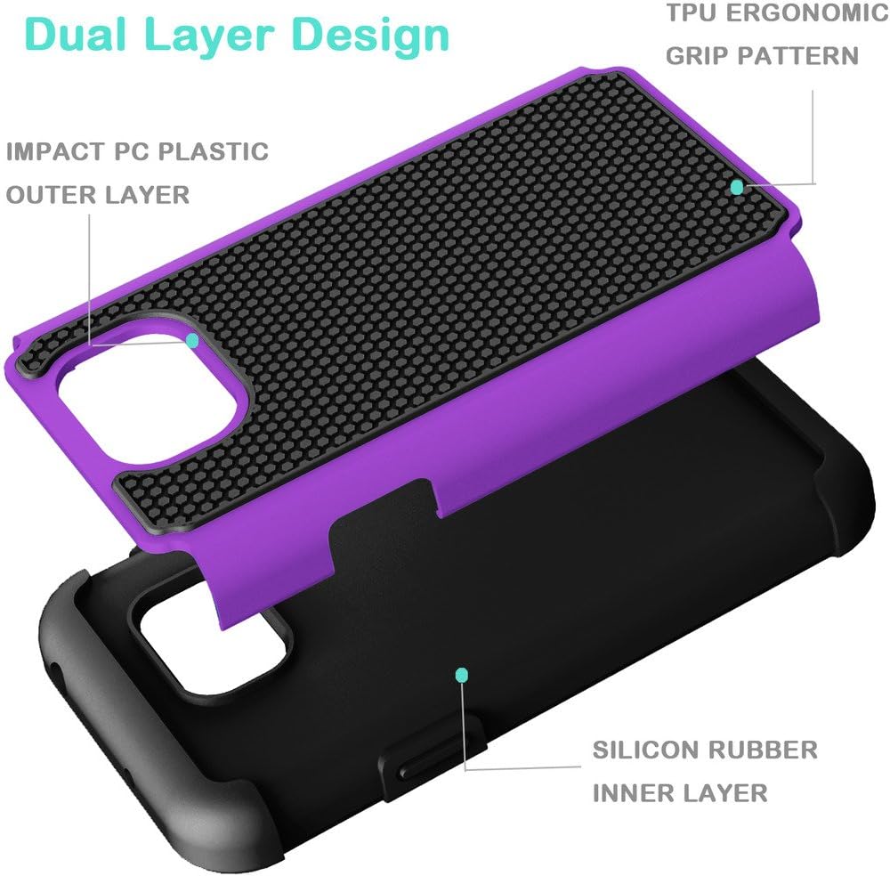 Galaxy S7 Active Case, Jeylly(TM) [Shock Proof] Scratch Absorbing Hybrid Rubber Plastic Impact Defender Rugged Slim Hard Case Cover Shell for Samsung Galaxy S VII Active AT&T SM-G890 G891