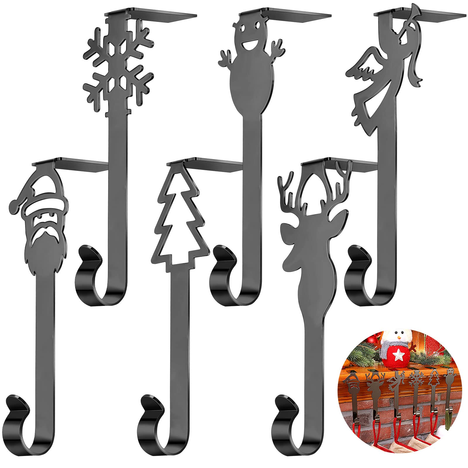 Supports de suspension pour chaussettes de cheminée : créez une ambiance de Noël chaleureuse