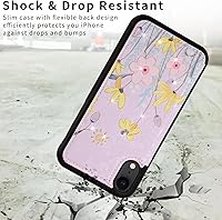 Vista 26 de UEEBAI Funda tipo cartera para iPhone 15 Pro Max con tarjetero, cubierta de cuero PU con soporte, bloqueo RFID, doble cierre magnético, relieve