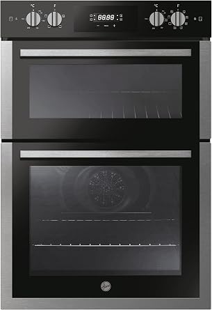 Hoover H-OVEN 300 Built-in Double Oven, 40L, Stainless Steel, A Class [Energy Class A]