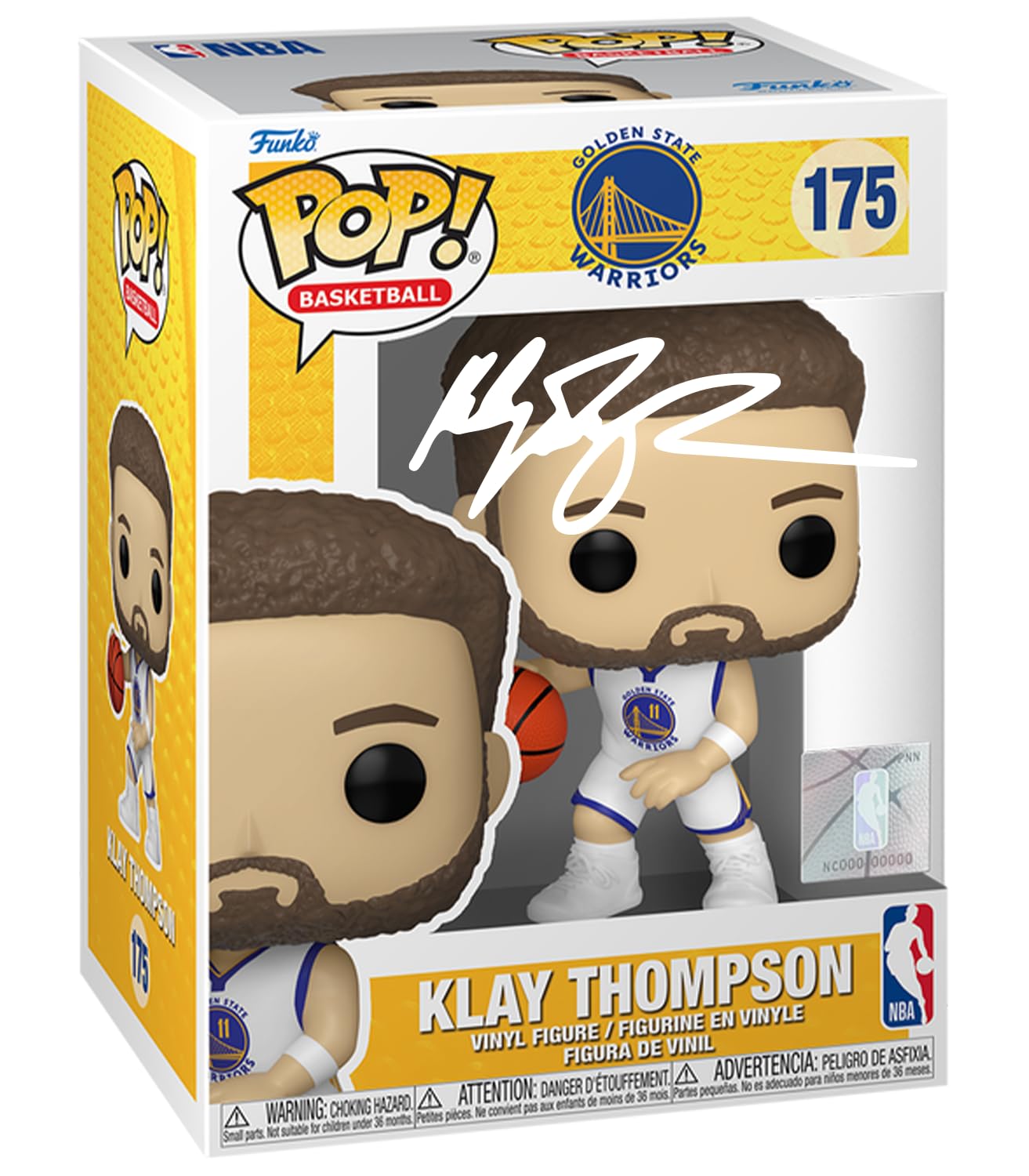 スポーツ Funko Klay Thompson Autographed Beckett Klay Thompson Signed Autographed Golden State Warriors Funko