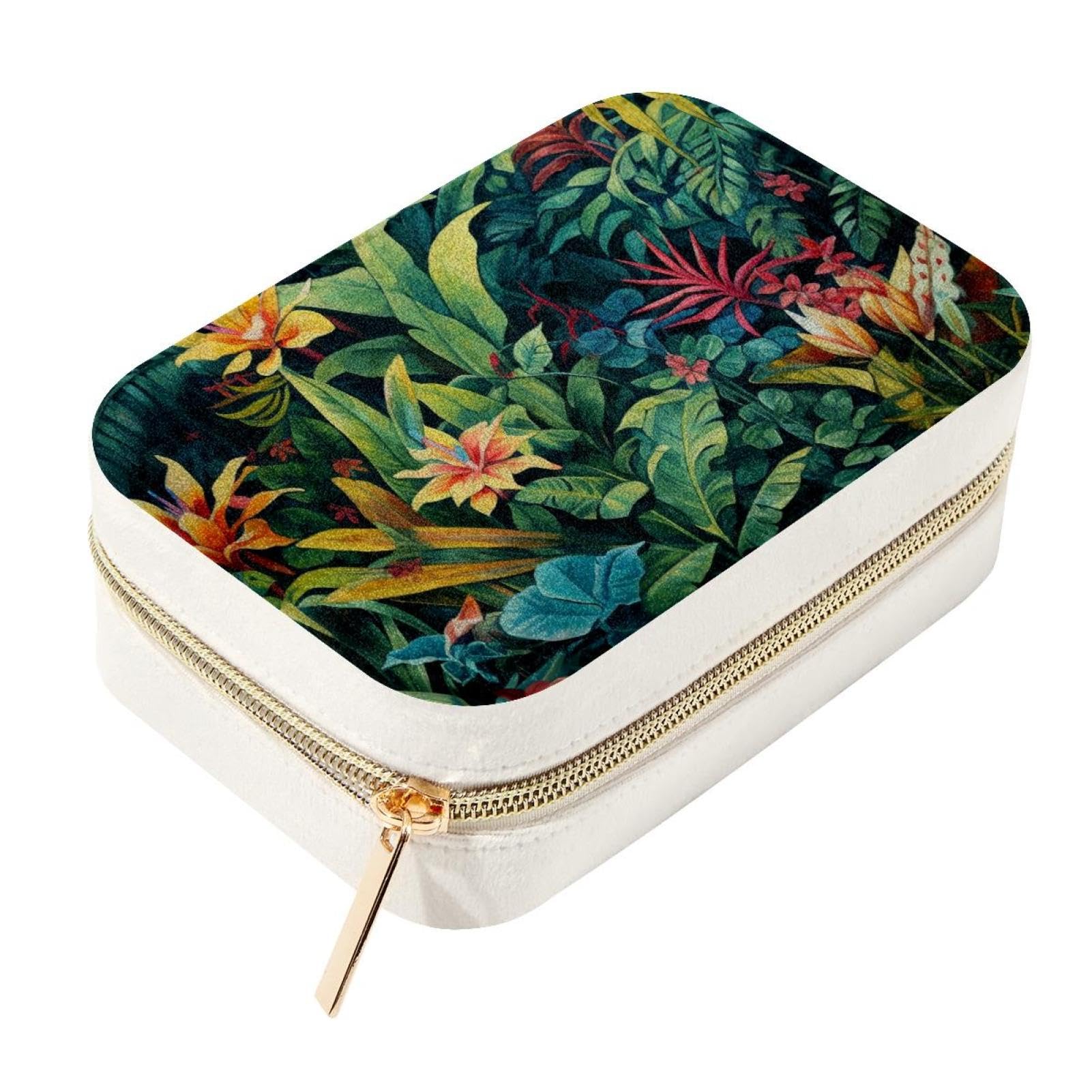 Caja organizadora de joyas de terciopelo para proteger tus anillos y aretes favoritos de viaje
