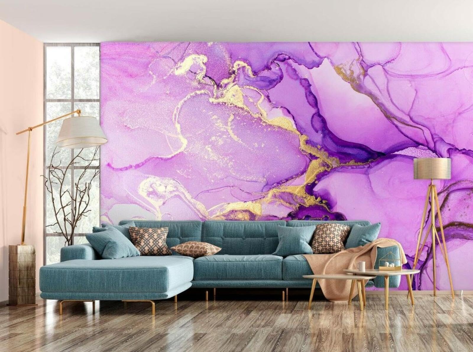 Purple Wallpaper For Bedroom Walls Pastel Purple Wallpaper