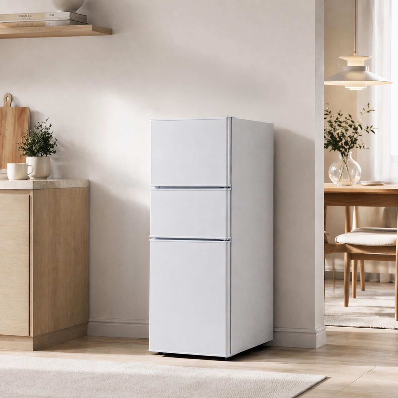 Amazon.co.jp: 【日本企業】SKK 冷蔵庫 75L 3ドア 冷凍庫付き