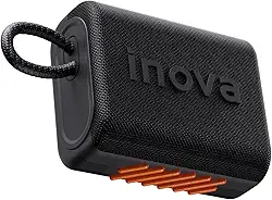 Caixa de Som, inava, Go- 5, Caixa de Som Portáteis Bluetooth,Terceira geração, 15h de reprodução, À Prova D'água IP67, TWS/USB/TF(Preto)