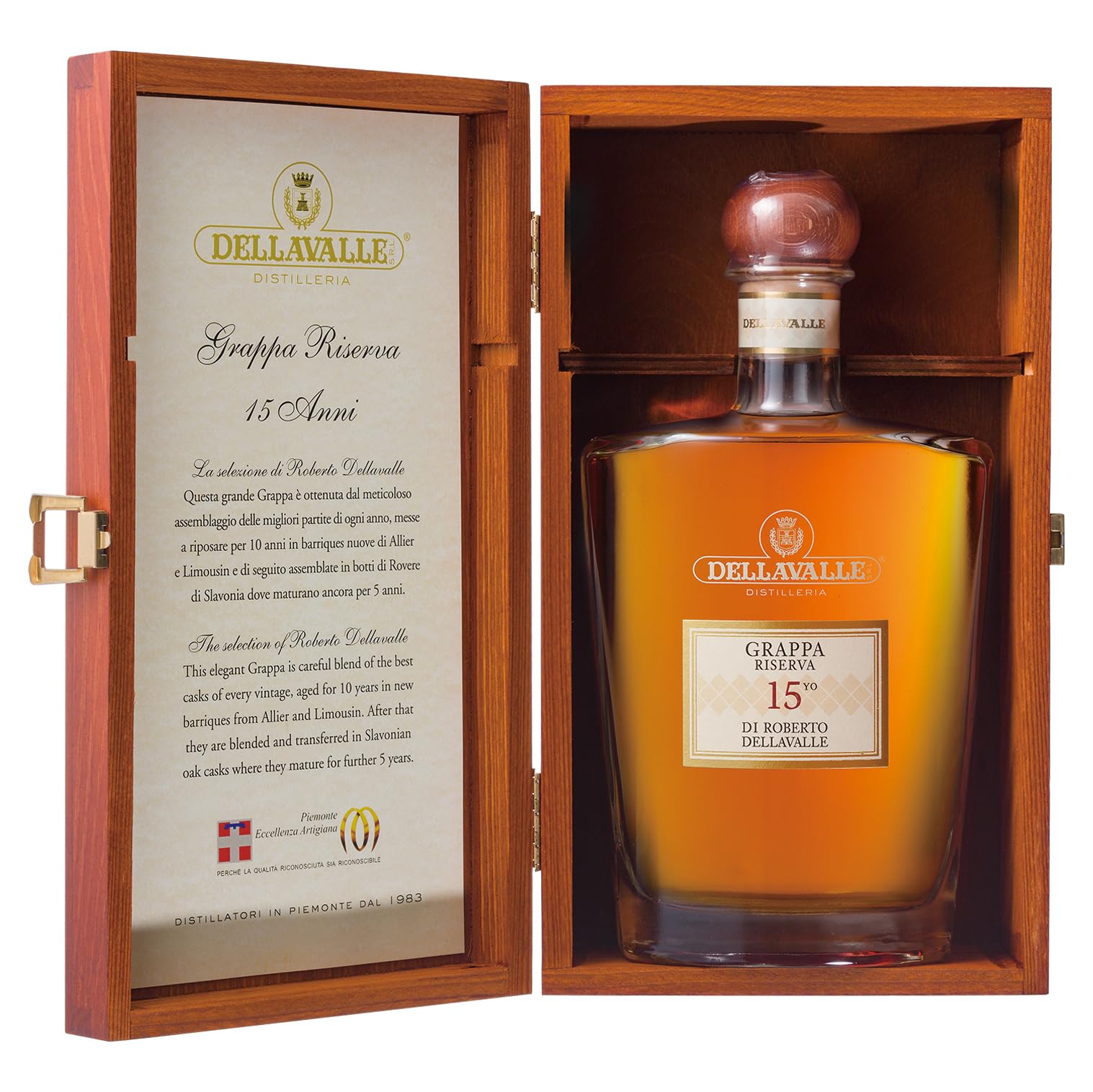 ブランデー DELLAVALLE GRAPPA AFFINATA 15 ANNI DELLAVALLE GRAPPA AFFINATA 15 ANNI ブランデー