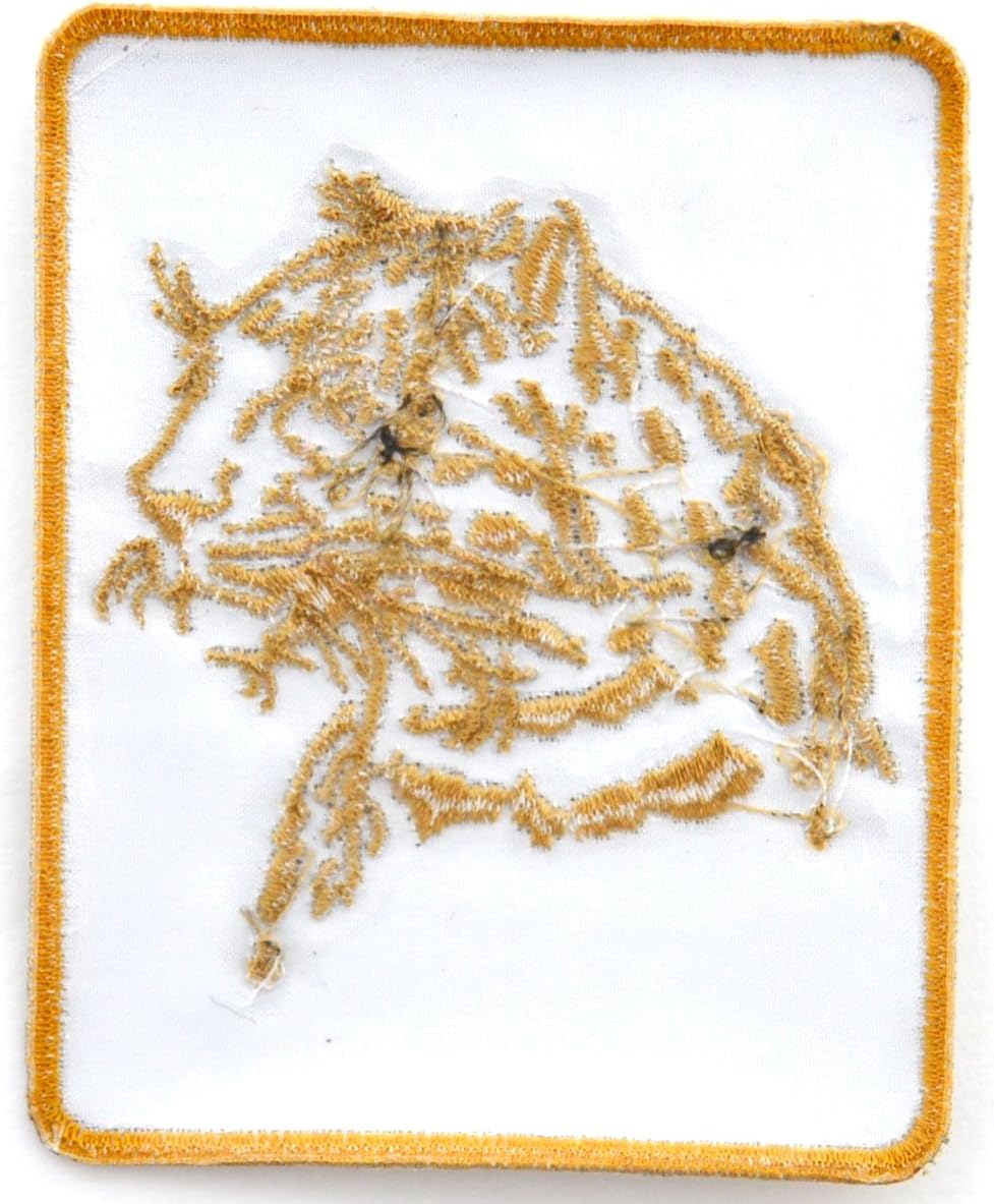 Kleiber Iron On Reflective Patch-Leopard-8.5cm x 6.5cm