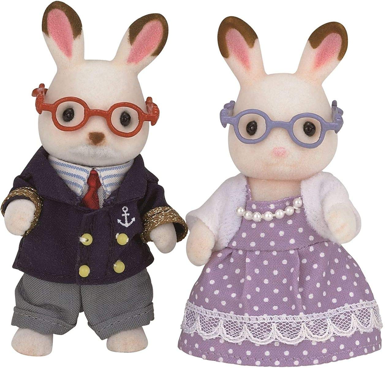 Amazon.co.jp: Sylvanian Families Chocolate Rabbit Grandparents by