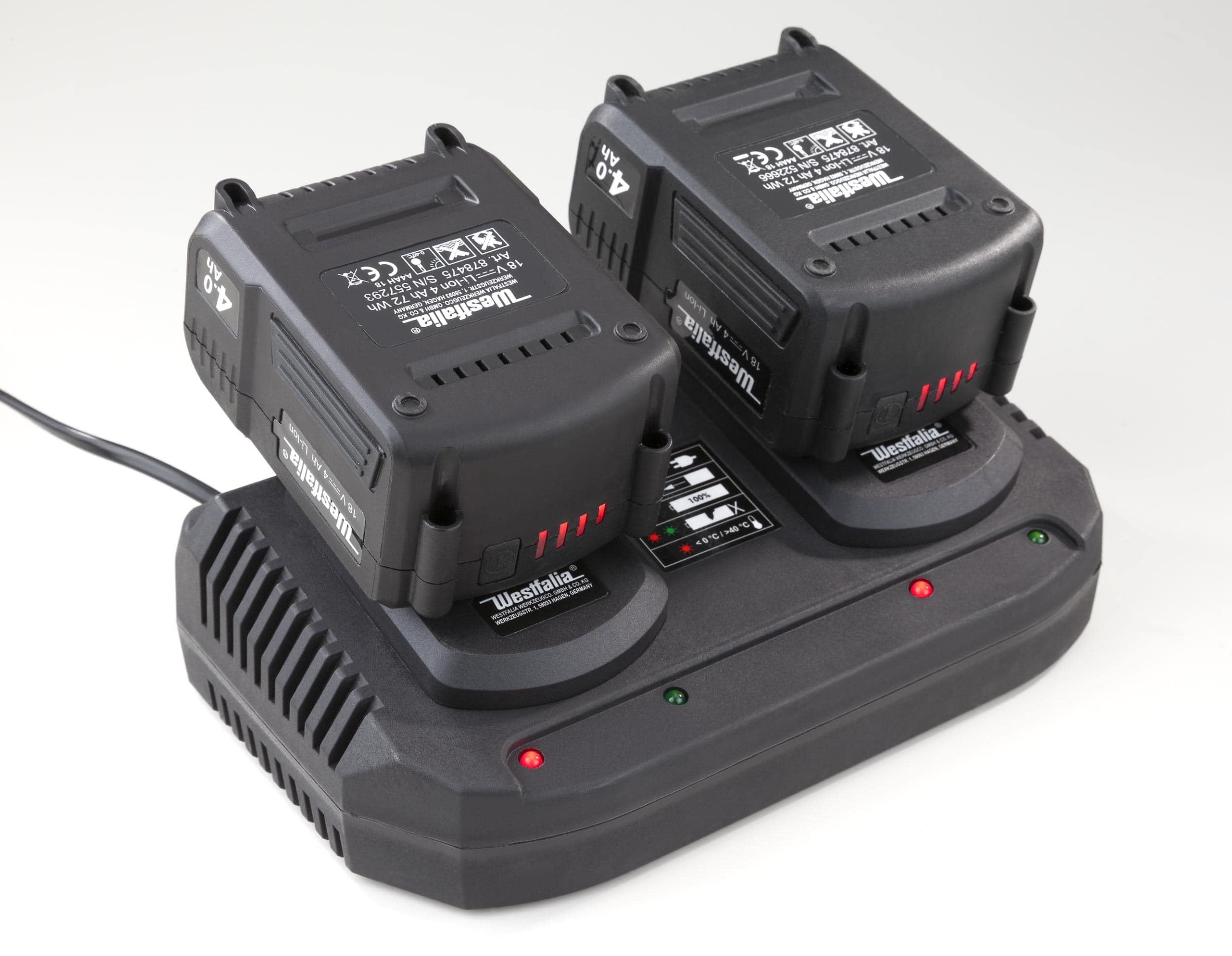 Westfalia DASLG - Cargador rápido doble (3,5 A, 18 V)