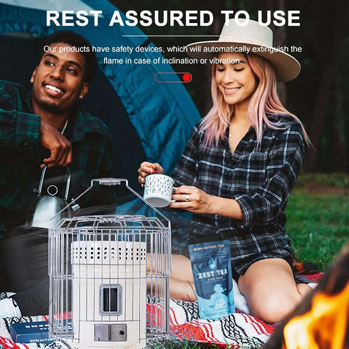 review JNOIHF Kerosene Stove Heater, Indoor Kerosene Heater, Suitable for Indoor and Outdoor Kerosene Space Heaters, Tilt Protection, Kerosene Stoves Cooker Burner for Winter Outdoor Camping