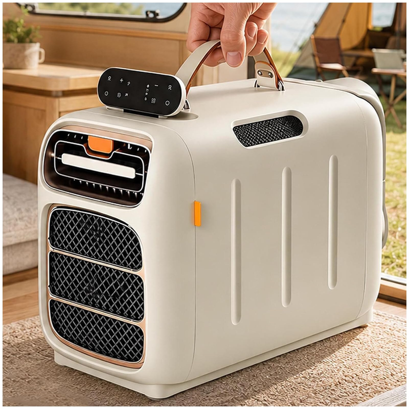 Eastnmythet Camping Portable Air Conditioner for Tent RV 4800BTU