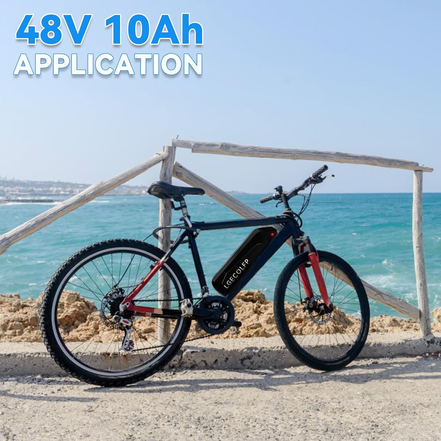 36V 48V 52V-10AH 13AH 15AH 20AH Ebike Battery Pack with 3A Fast Charger and 30A BMS,Ebike Lithium Battery for 0-1200W Motor…