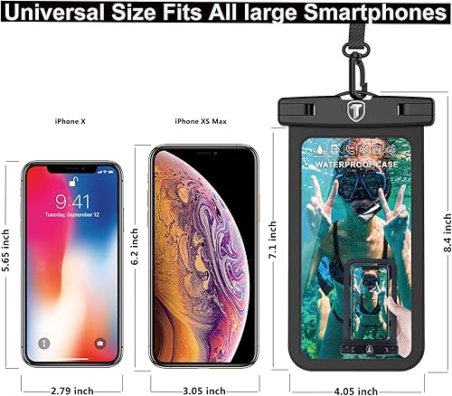 Miniatura 9 de Takfox Funda impermeable para Samsung Galaxy S25 Ultra S24 Plus S23 S22 S21 FE Note 20 A03S A13 A14 A15 A16 A51 A71 A23 A35 A54 A36 5G iPhone 16E 16