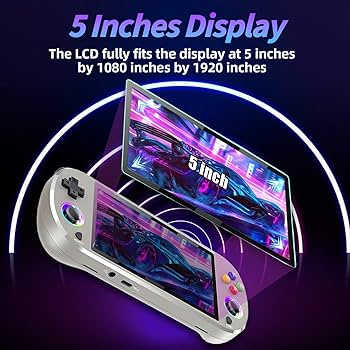 Amazon | M22 Pro レトロハンドヘルドゲーム機、20000以上のゲーム、30