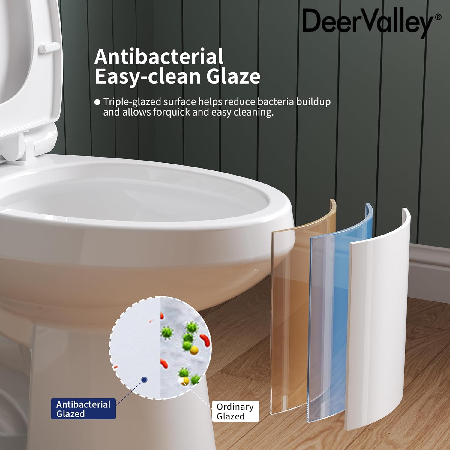 2-Piece Dual Flush Toilet 0.8/1.28 GPF Elongated ADA Seat Height Toilet White MAP 1000g Flush Includes Quiet-Close Seat