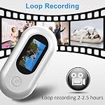 HD 1080P Cat Camera Collar with Video Record Wireless Mini Sport cam,Small Action Cameras,Body Camera for Pet Supplies/Stuff,Outdoor/Inoor Birthday Gift No WiFi