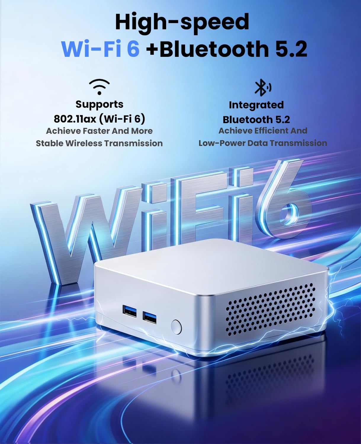 Kayoote Mini PC Computers Ryzen 5 3550H Processor (Turbo 3.7GHz
