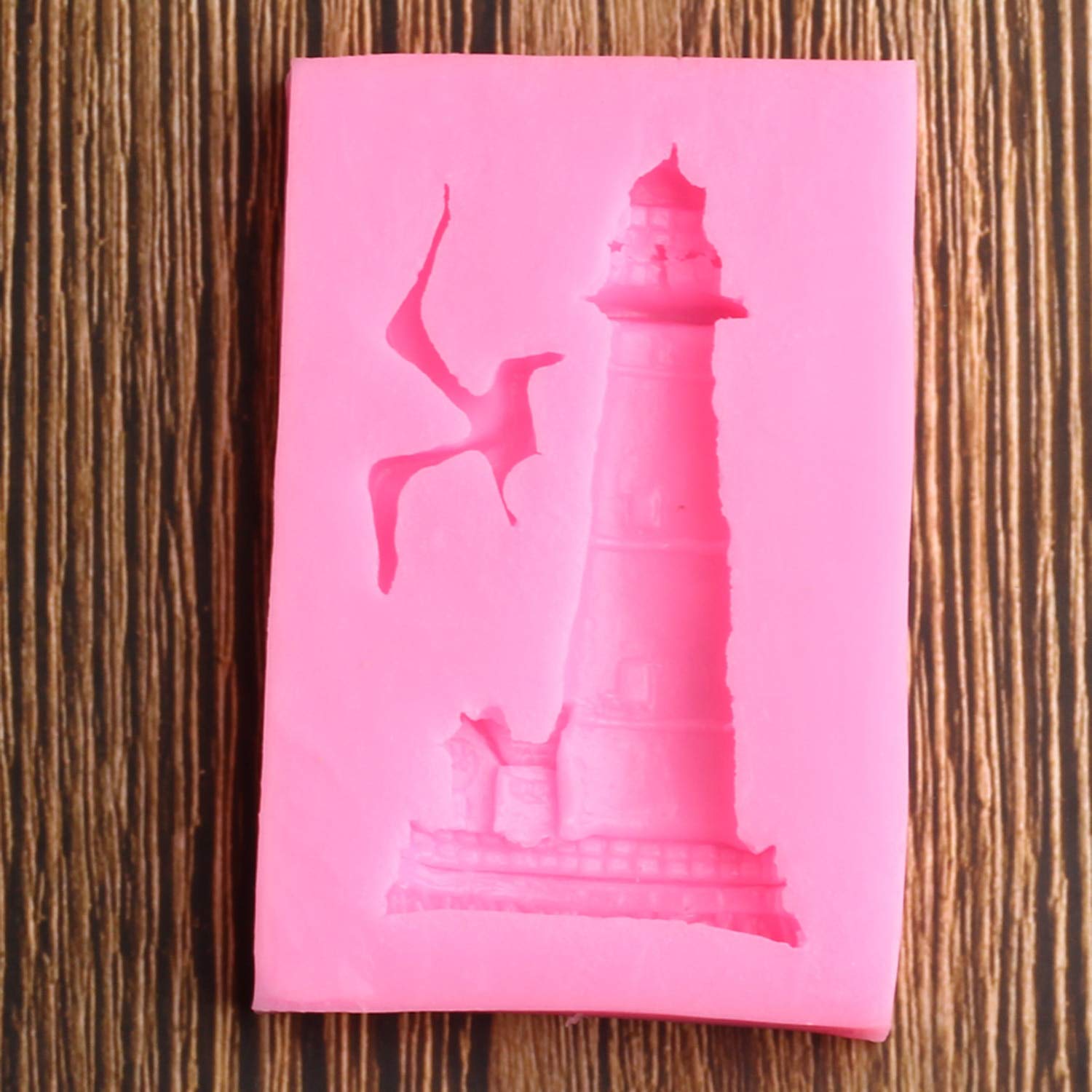 3 Pezzi Stampo in Silicone per Case Con Finestra - Stampi per Casette, Colata e Gesso