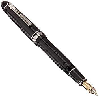 Amazon | プラチナ万年筆 万年筆 プレジデント ブラック 中字