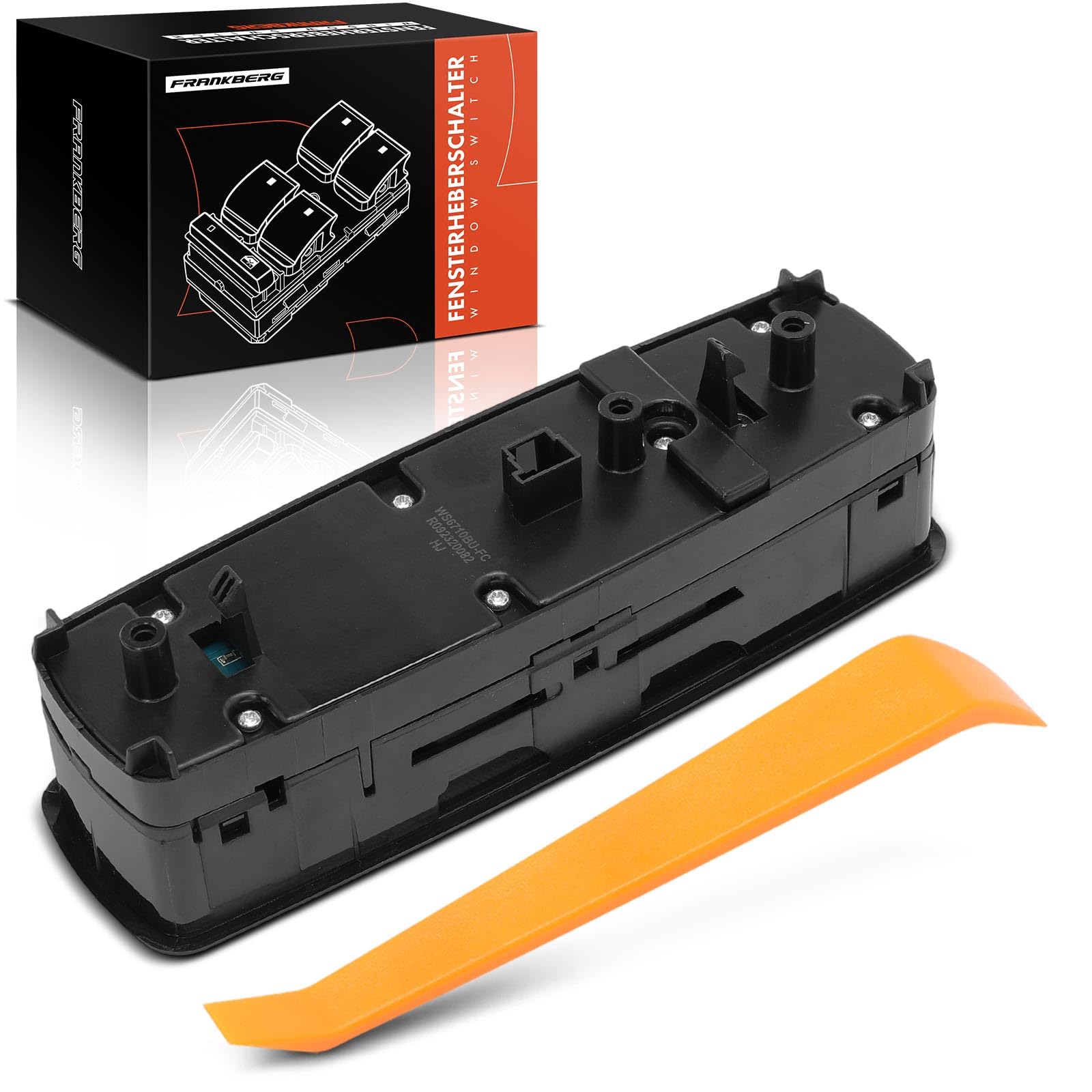 Frankberg Interruttore regolatore alzacristalli anteriore sinistro | A1698206710; Compatibile con: Classe B W245, Classe A W169, Classe M W164, Classe GL X164
