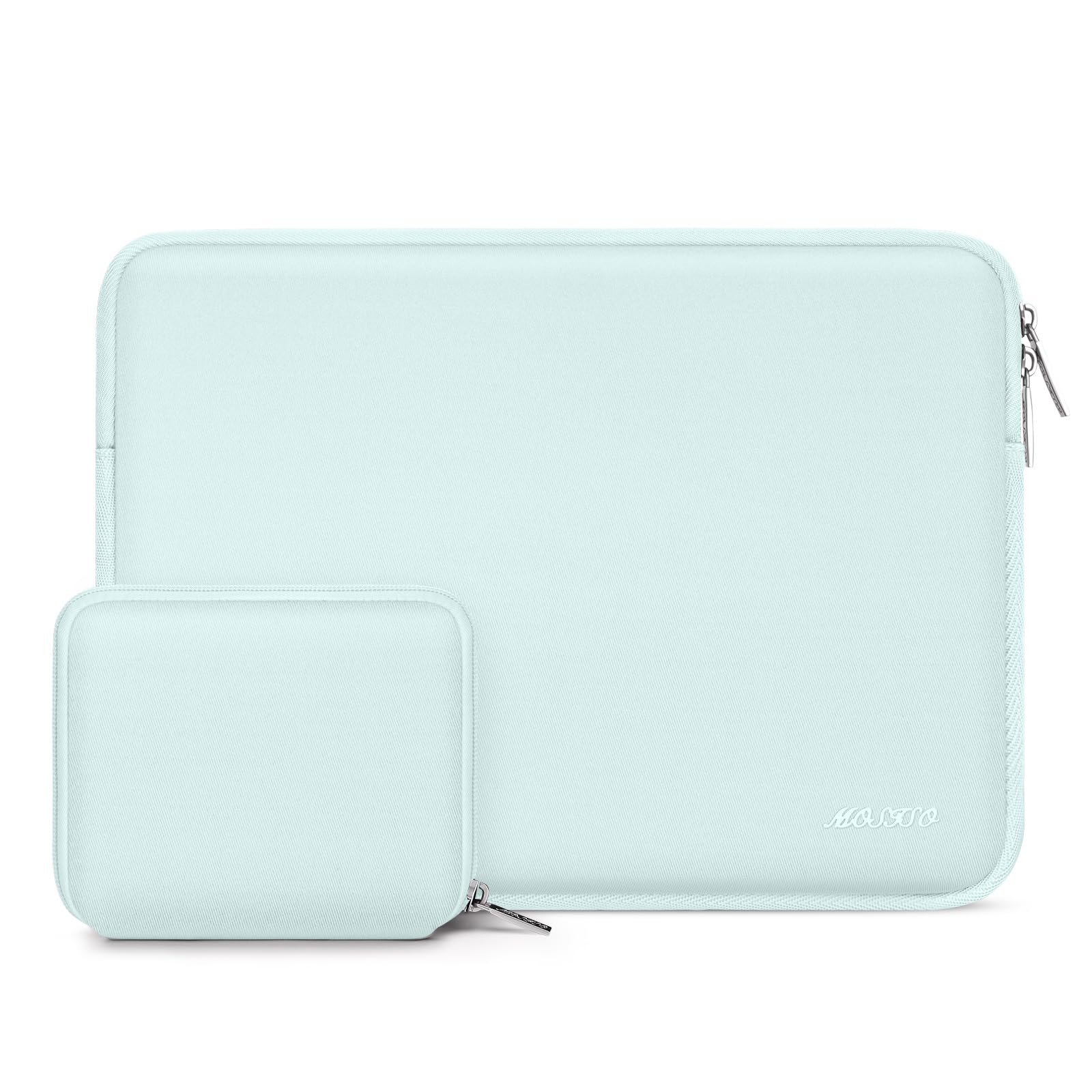 MOSISO Laptop Case 13 inch, 13 inch Laptop Sleeve Bag Compatible with MacBook Air M5 M4 M3 M2 M1 2026-2018 / Neo A18 chip/Pro 13 M2 M1, Neoprene Computer Sleeve Bag with Small Case, Baby Pink — view 19