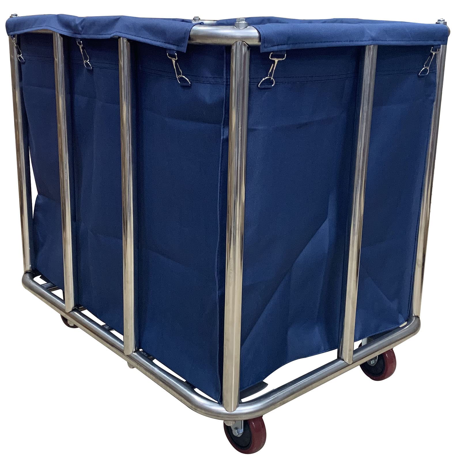 Buy XIJIXILI Basket Trucks Commercial,Large Stainless Steel Laundry