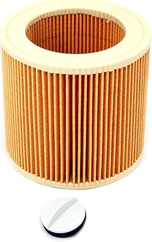 Karcher Filtro de cartucho para aspiradoras húmedas y secas Kar/64145520