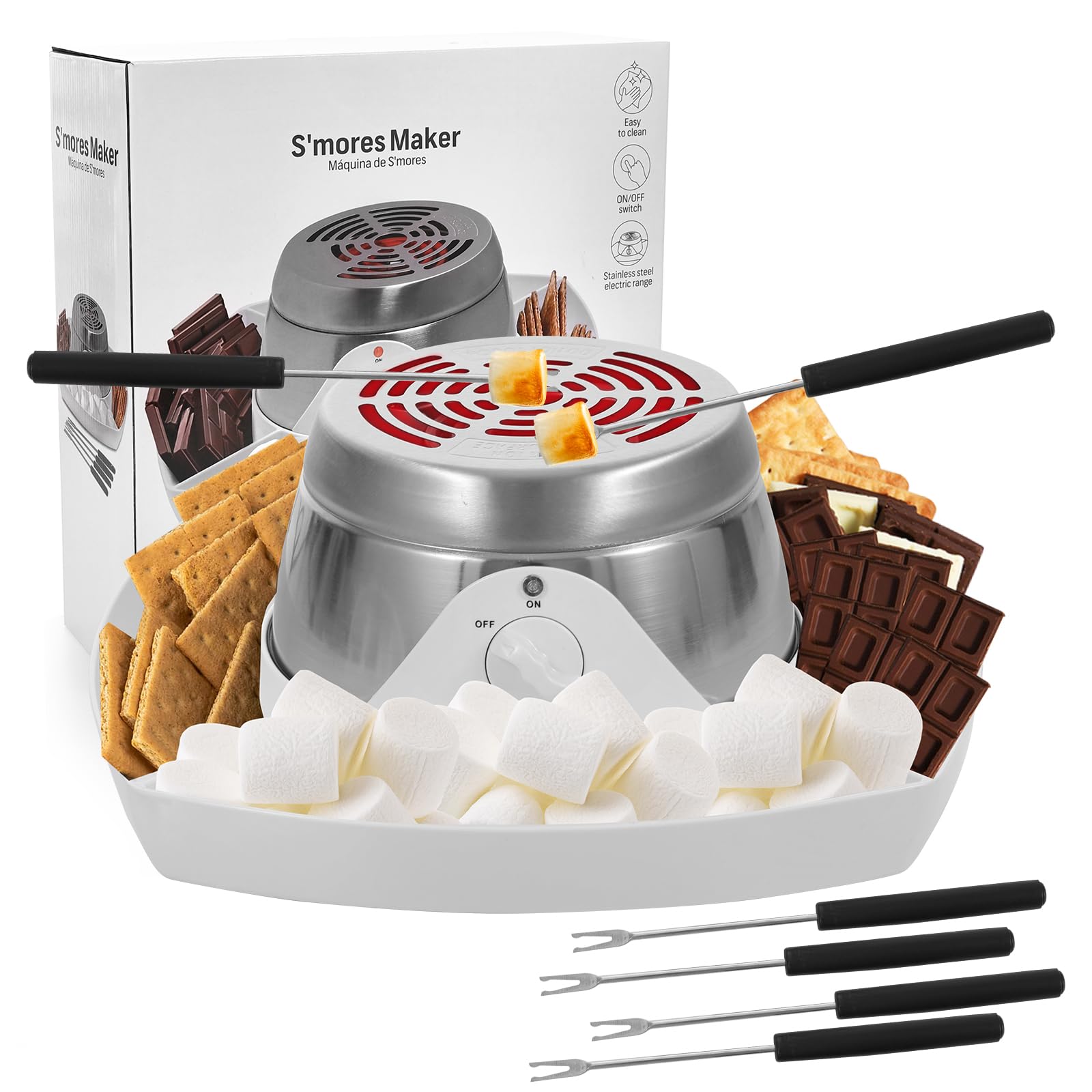 Amazon.com: Smores Maker Tabletop Indoor Kit Smores Kit Indoor