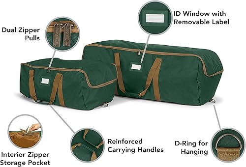 Miniatura 3 de Covermates Keepsakes - Correas de sujeción para árbol de Navidad (2 unidades, 56 pulgadas de largo)