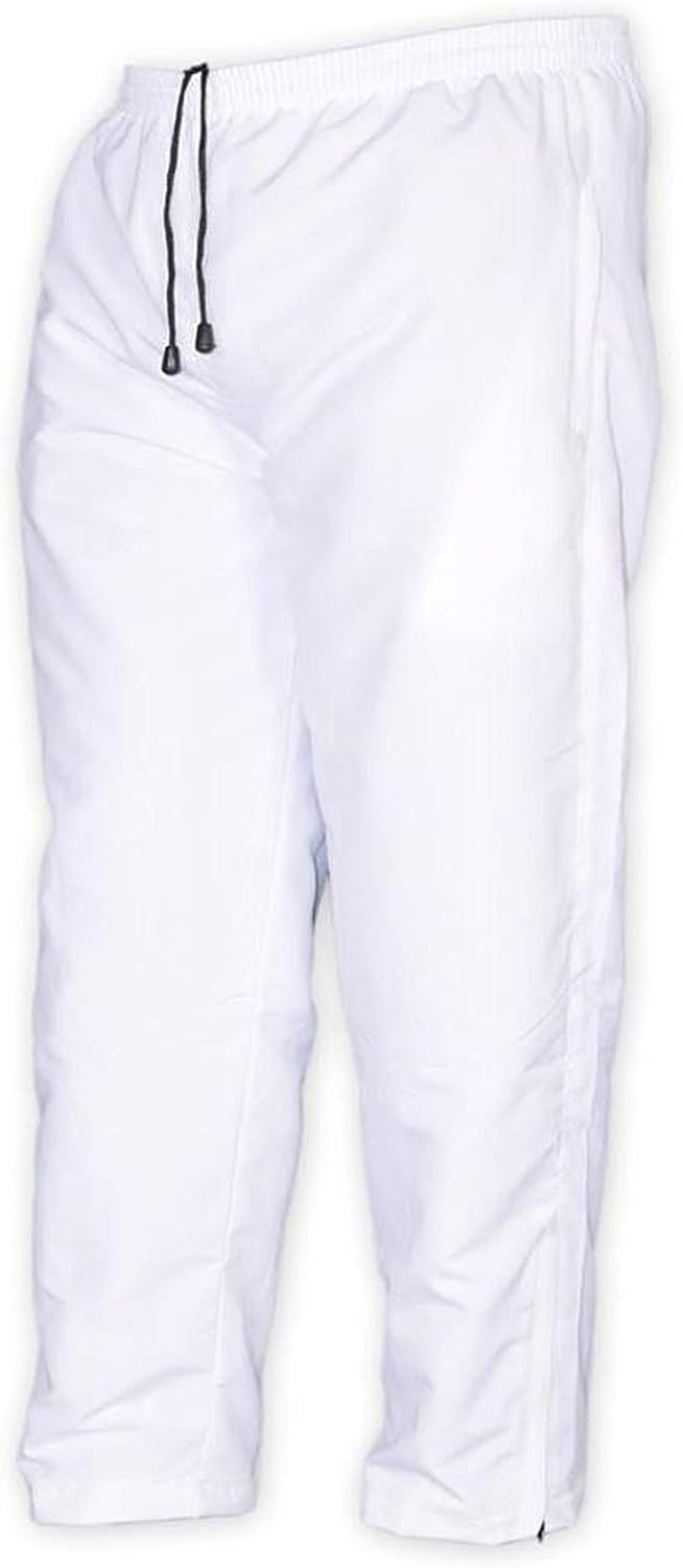 All white track pants Clearance