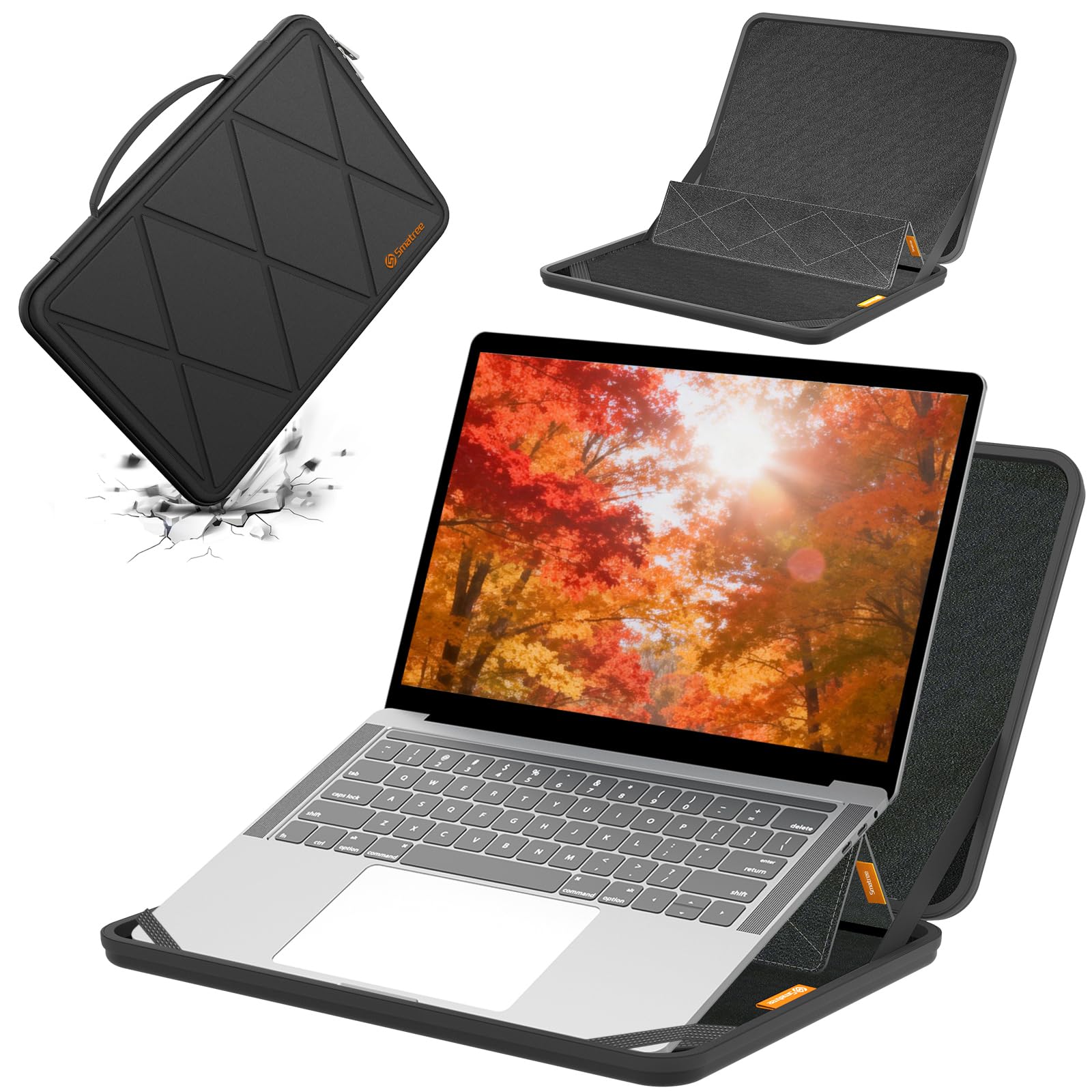 Smatree MS38T Protección rígida 13-14 Pulgadas Funda para portátil Compatible con Lenovo 13w Yoga, para ThinkPad X13 Yoga Gen 3/2, para ThinkPad X9 14 Aura Edition Copilot+PC
