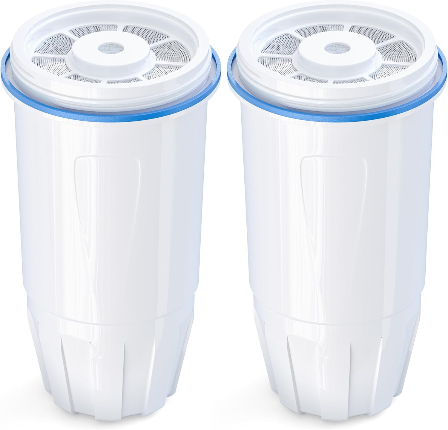 Upgraded Water Filter Replacement Fit for Zero Pitcher and Dispenser ZR-001 ZR-004 ZP-006 ZR-017, Five-Stage Filter System, Effectively Reducing Lead, Chromium, and Contaminants, 2 Packs, By BOGDA