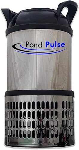 Miniatura 9 de HALF OFF PONDS Pond Pulse - Bomba sumergible de accionamiento híbrido de 5,500 GPH para estanques, jardines acuáticos y cascadas libres de estanques