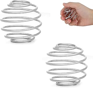 2 Pcs 2.1-Inch Large Size Shaker Balls for Protein Shakes,Milkshake and Salad Dressing,304 Stainless Steel Shaker Ball