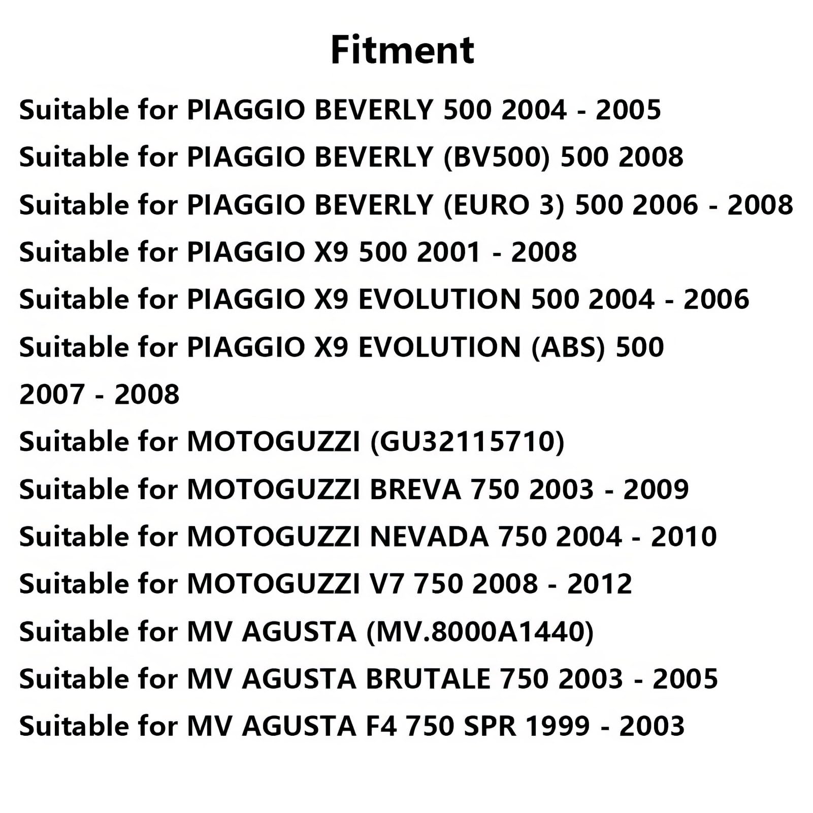 Riloer Iniettore Carburante Moto IWP048 Compatibile con Piaggio Aprilia | Iniettore benzina moto 85601870 8304275 per sistemi carburante compatibile con Gilera, Moto Guzzi e MV Agusta