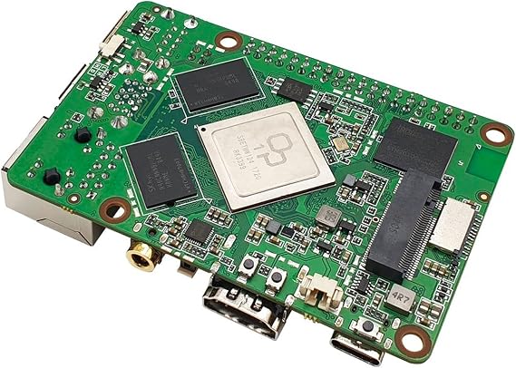 Rock Pi 4 Plus Model B Rockchip RK3399 SBC Single Board Computer eMMC Flash pre-Loaded with Twister OS Armbian (32G eMMc, No Heatsink)