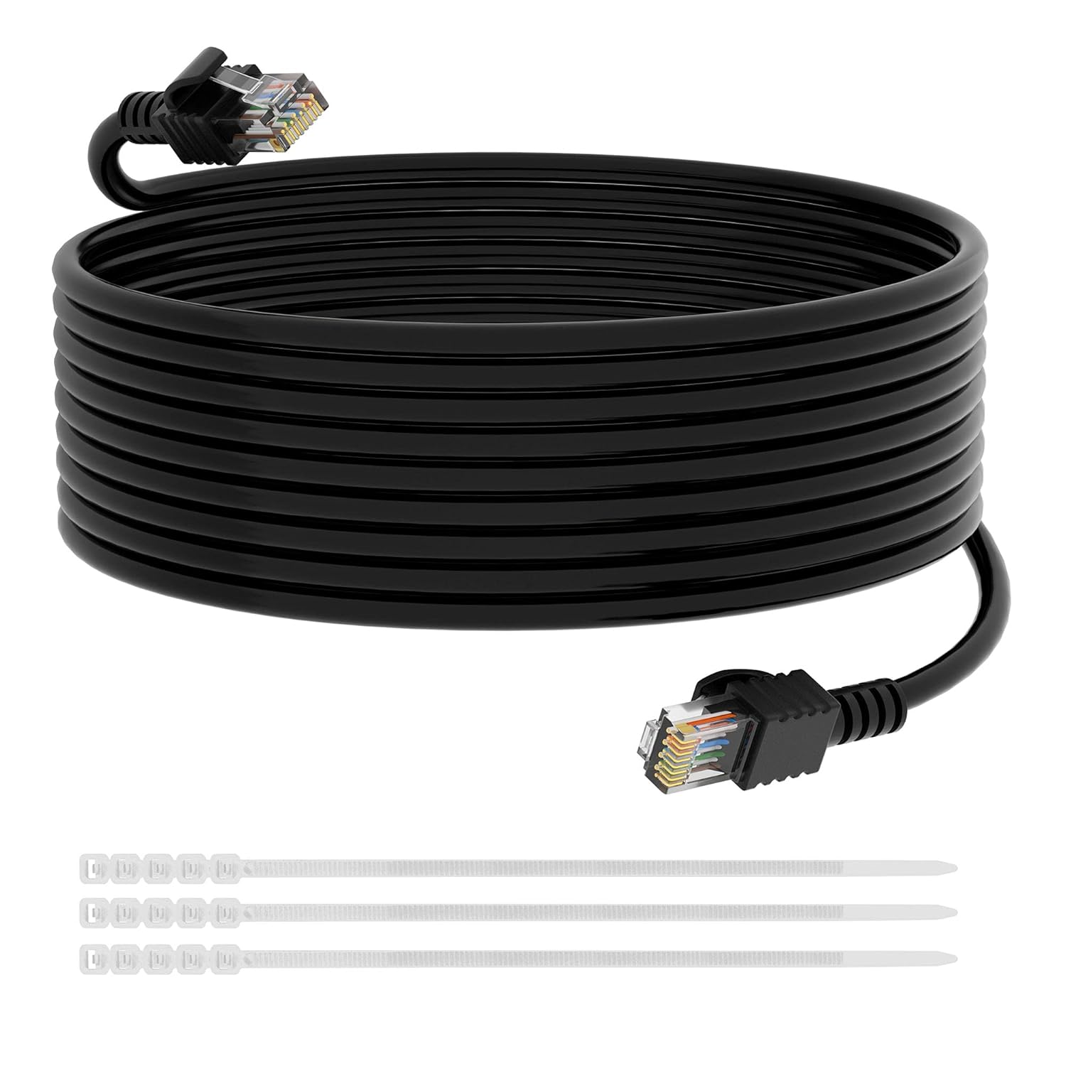 Cat6 Cable 75 Feet, Adoreen UL Listed Patch Cable(2ft to 300ft),Passing