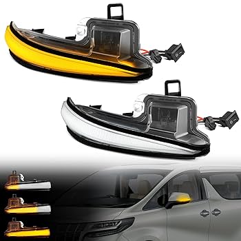 トヨタ純正 TOYOTA 30系 アルファード 左右set ドアミラーウィンカー トヨタ ▽ドアミラーシーケンシャルウインカーアルファード