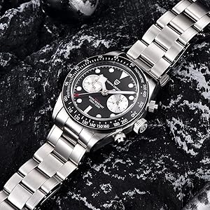 Amazon.com: LACZ DENTON Pagani Design 1718 Panda Dial Men's