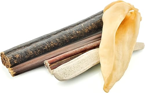 Miniatura 4 de Barkworthies Paquete variado de cachorros – 5 unidades (paquete de 1) – Rico en proteínas, totalmente natural, fácilmente digerible, alternativa de