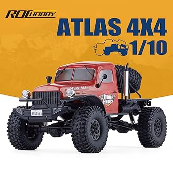 ATLAS 4X4 1/10 クローラーラジコンカー Amazon.com: Fms Rochobby 1/10 Atlas 4X4 Ready Set RC Crawler