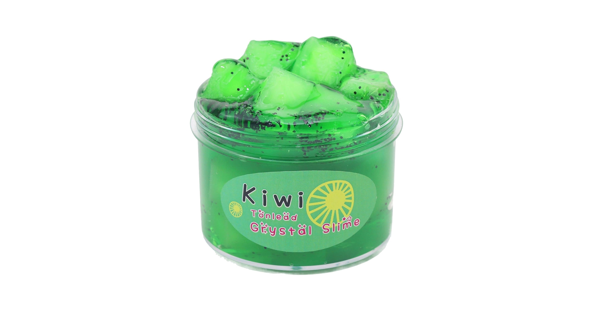 Amazon | FLIPNEX キウイグリーン クリアスライム クリスタルパテ