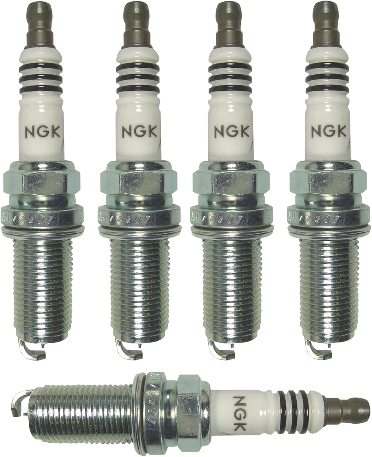 NGK Iridium IX Fine Wire Set of 5 Spark Plugs For Volvo C30 S40 S60 V50 L5